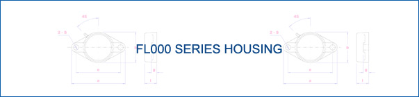 FL000 Series Housing Metric (Silver Series)