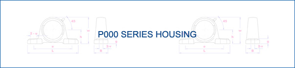 P000 Series Housing Metric (Silver Series)