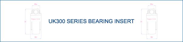 UK300 Series Bearing Insert