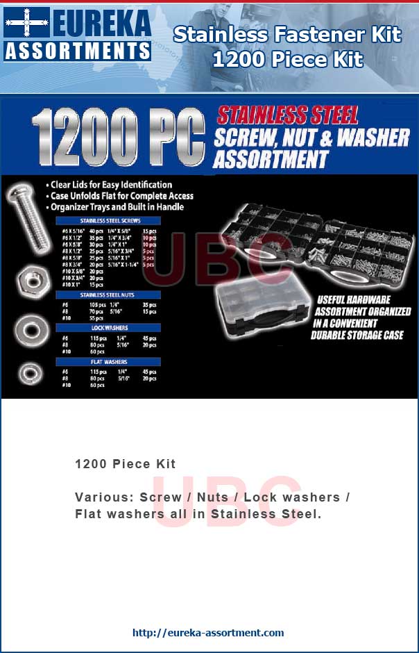 Stainless Fastener Kit